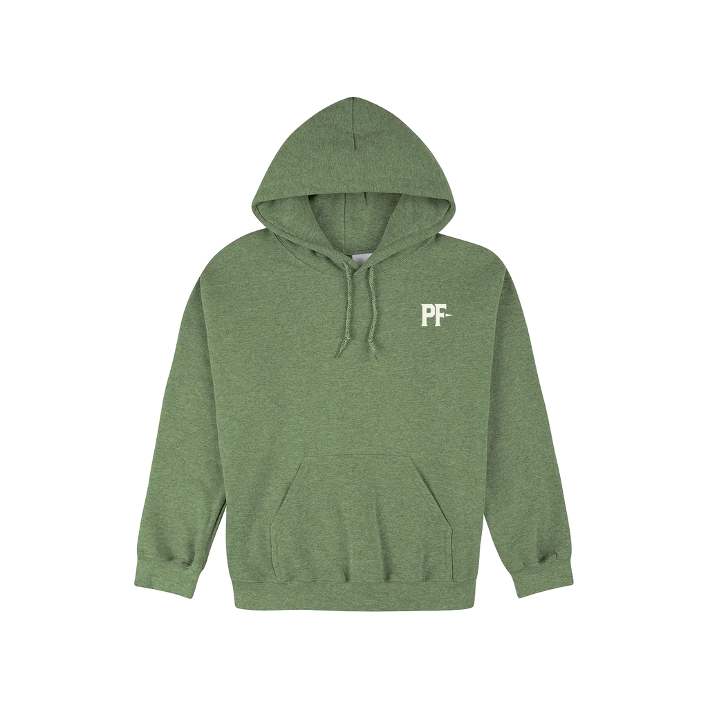 Heather Sport Dark Green front flat lay