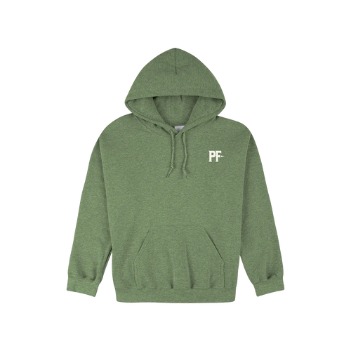 Heather Sport Dark Green front flat lay
