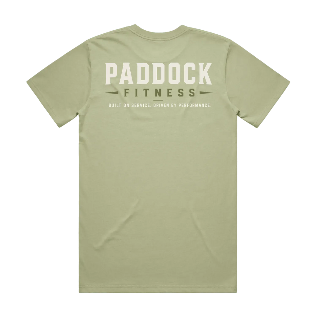 Pistachio back flat lay